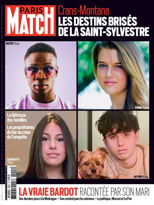 Title details for Paris Match by Paris Match - Available